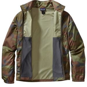 Men’s Patagonia Camo Windbreaker